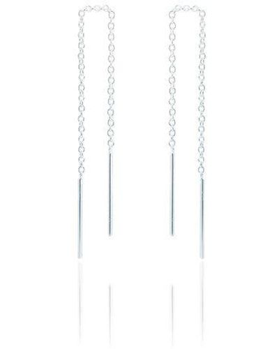 Ware Collective Baby Link Earrings - White