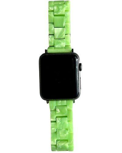 CLOSET REHAB Apple Watch Band In Feelin' Just Lime - Green
