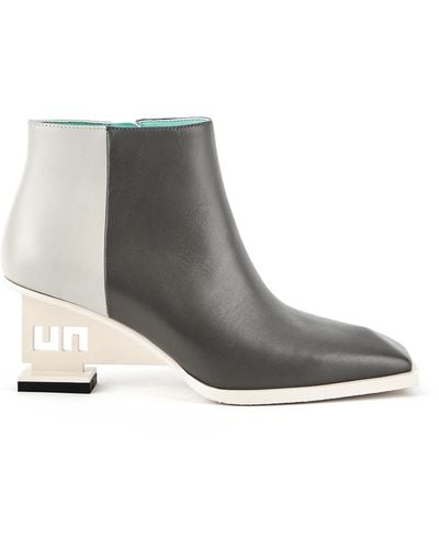 United Nude Un Bootie Mid Il - Grey