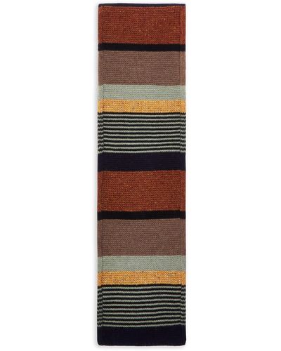 Burrows and Hare Pearl Scarf - Brown