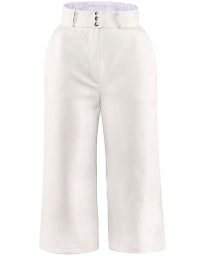 Vestiaire d'un Oiseau Libre Ice Leather Pants - White