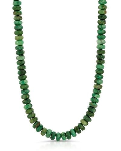 NAiiA Jade Gemstone Necklace - Green