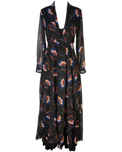 Jennafer Grace Biba Blossom Minaret Dress - Black