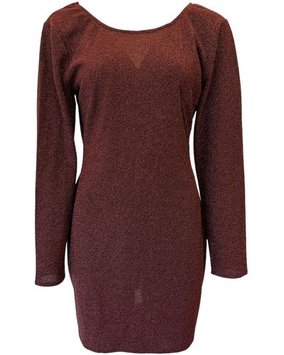 Any Old Iron Oxblood Cure Dress - Purple