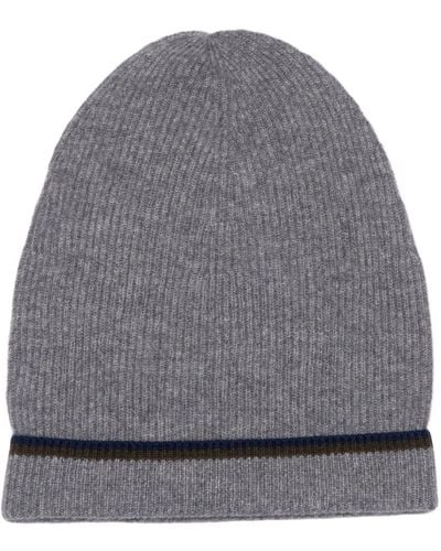 Loop Cashmere Hat In Derby - Grey