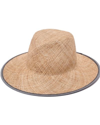 Justine Hats Neutrals Sun Boho Fedora Hat - Natural
