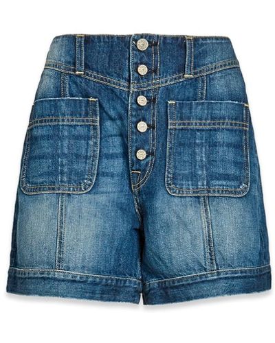 NOEND Mya Fashion Shorts In Clearwater - Blue