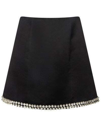 Miscreants Crystal Skirt - Black
