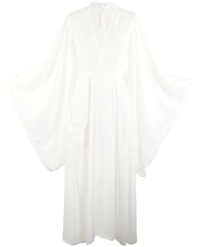 Jennafer Grace Ivory Kimono - White