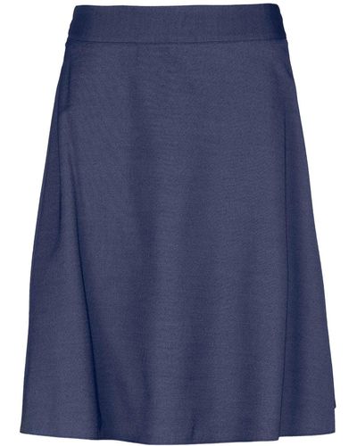 Conquista Denim Style Cloche Skirt - Blue