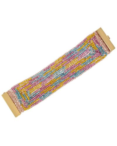 Lavish by Tricia Milaneze Candy Color Mix Signature Handmade Bracelet - Metallic