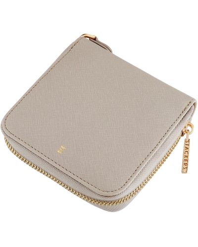 Auree Paxos Taupe Jewelry Case - Gray