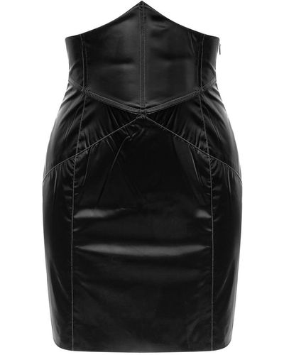Khéla the Label Deep Corset Skirt - Black