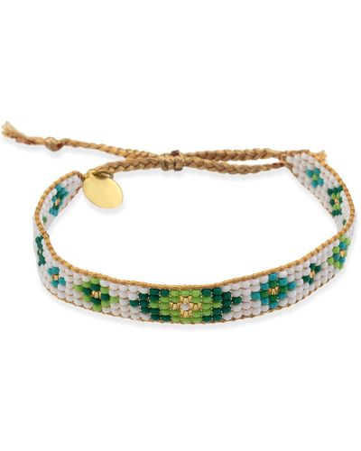 Milou Jewelry Amelie Beaded Bracelet - Metallic