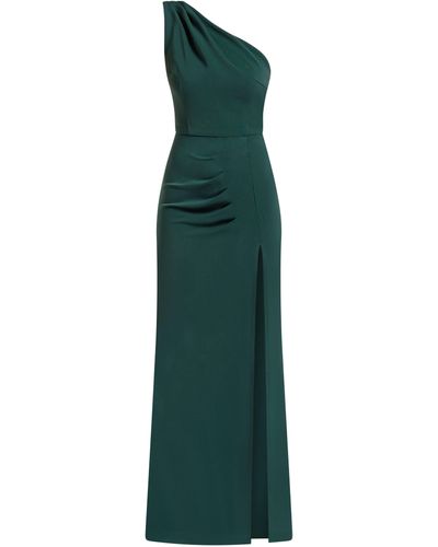 Tia Dorraine Harmony Asymmetric Long Dress - Green