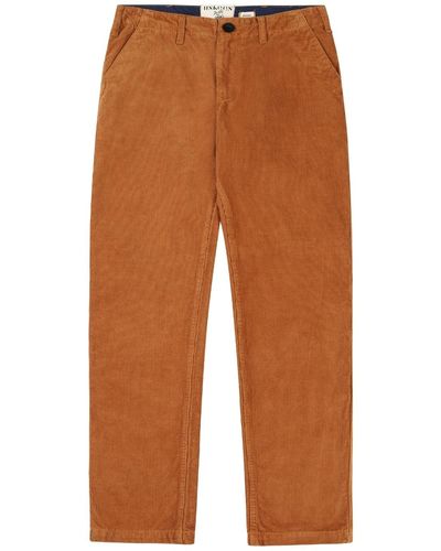 Uskees 5005 Cord Workwear Pants - Brown