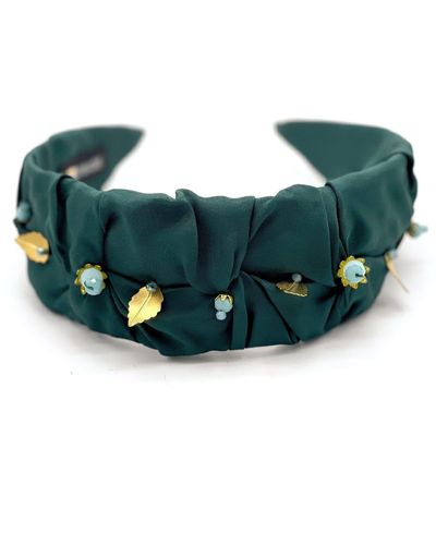 ADIBA Bell Handmade Headband - Green