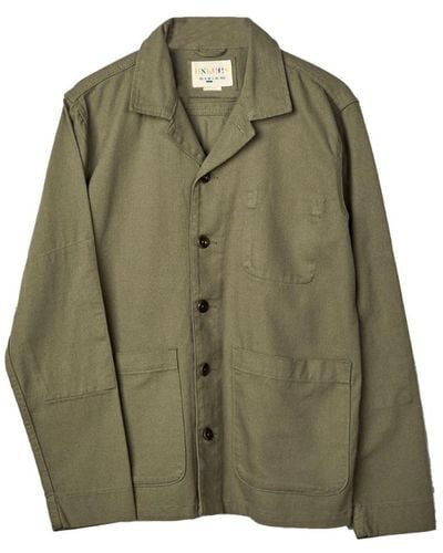 Uskees Drill Commuters Blazer - Green