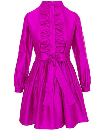 Framboise Rochelle Short Pink Dress