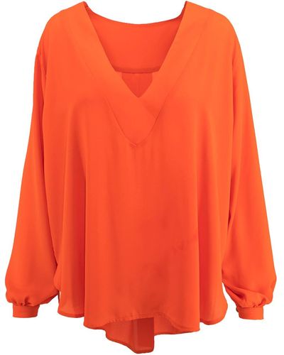 Orange BLUZAT Tops for Women | Lyst