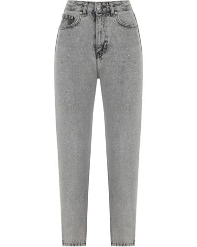 Nocturne High-waisted Jeans - Grey