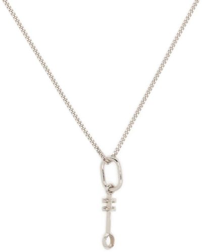 CAPSULE ELEVEN Egyptian Nefer Symbol Necklace - Metallic