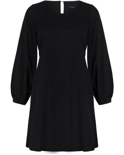 Nocturne Belted Mini Dress - Black