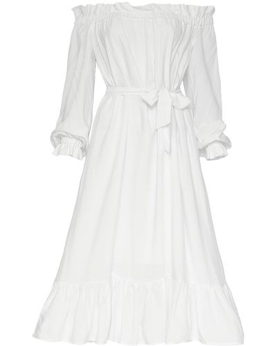 La Musa Provance Dress - White