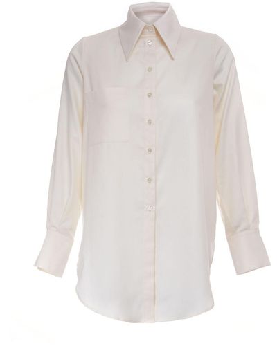 Sofia Tsereteli Cotton Shirt - White