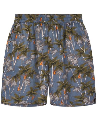 Komodo Jerry Linen Oc Shorts Black