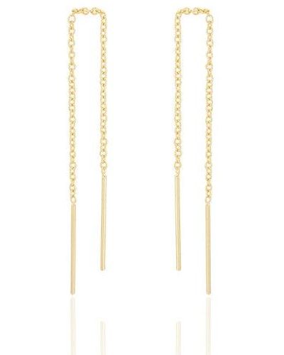Ware Collective Limited Edition Baby Link Earrings - White