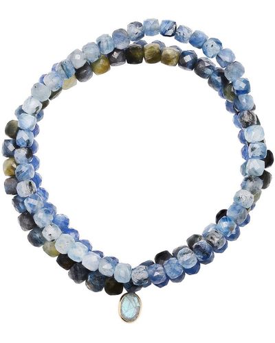 Soul Journey Jewelry Blue Raindrop Bracelets