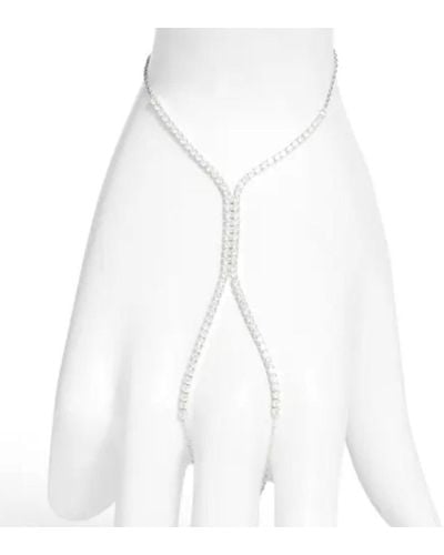 SHYMI Tennis Hand Chain - White