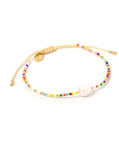 ARMS OF EVE Marley Gold & Pearl Bracelet - Metallic