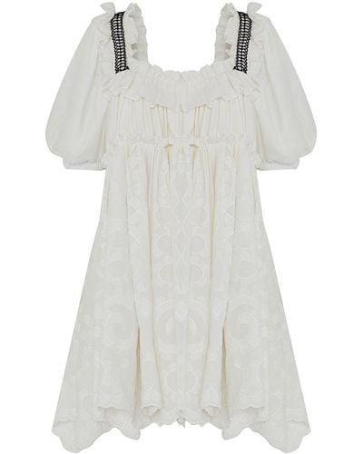 Nocturne Elvina Dress - White