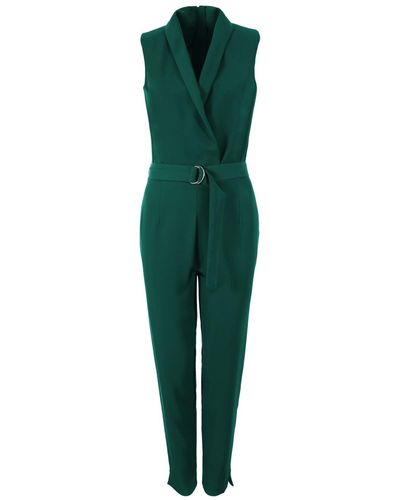 VIKIGLOW Charlotte Emerald Sleeveless Jumpsuit - Green