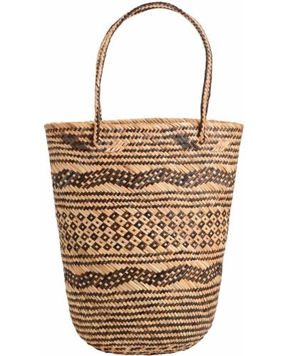 Betsy & Floss Paphos Basket Bag - Brown
