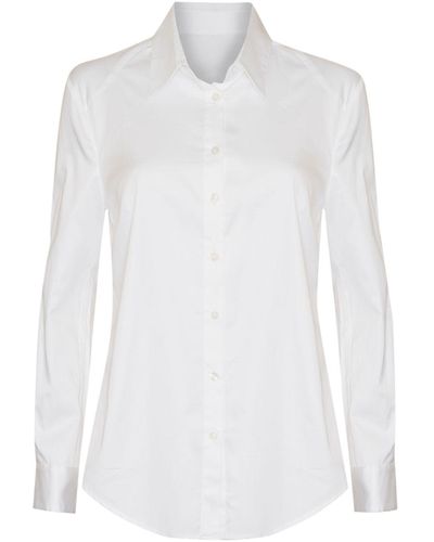 SACHA DRAKE Classic Shirt In - White
