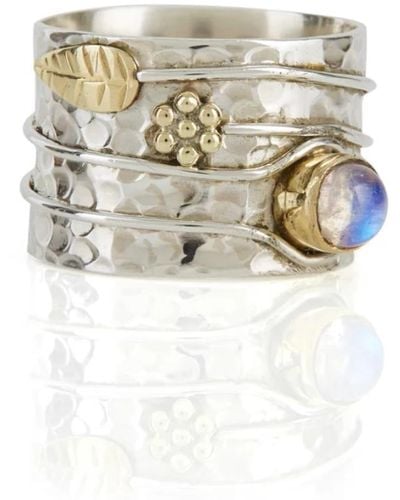 Charlotte's Web Jewellery Secret Garden Silver Ring - White