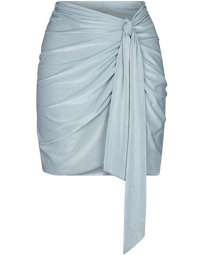 Aguaclara Celeste Mini Skirt - Blue