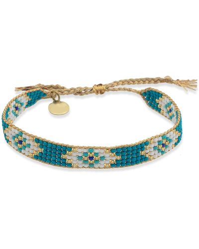 Milou Jewelry Harper Beaded Bracelet - Blue