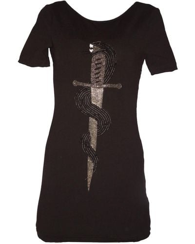Any Old Iron Snake And dagger Dress - Black