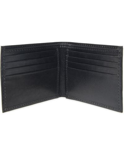 VIDA VIDA Classic Leather Card Wallet - Black
