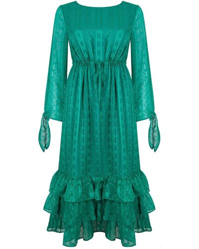 Ukulele Hope Dress - Green
