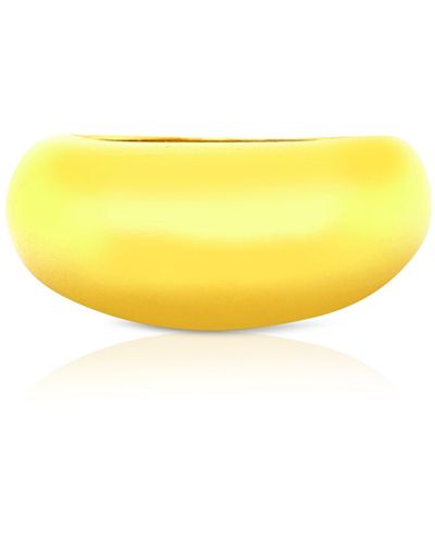 GEM BAZAAR Dome Ring - Yellow