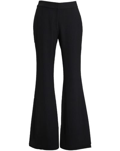 Smart and Joy Flare Long Pants - Black