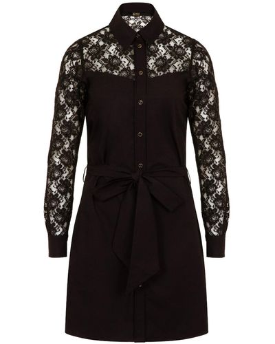 Sophie Cameron Davies Cotton Shirt Dress - Black