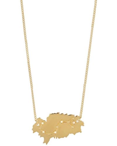 Charlotte's Web Jewellery Ibiza Constellation Vermeil Necklace - Metallic