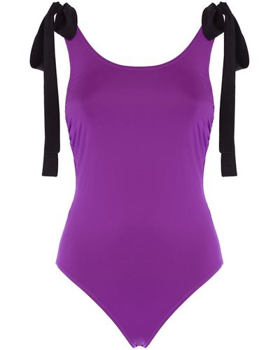 Helene Galwas Giulia Swimsuit - Purple