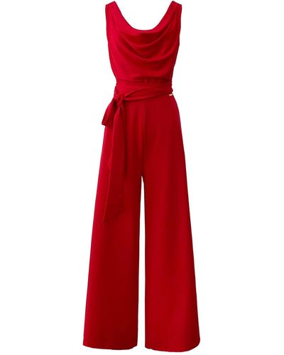 Emma Wallace Lora Jumpsuit - Red